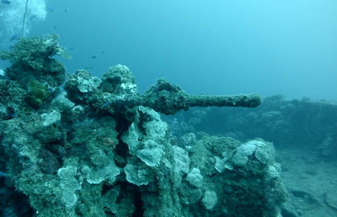 Rio de Janeiro Maru gotowi do strzału.JPG